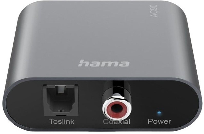 DAC prevodník Hama AC90 prevádza digitálne audio signály na analógové