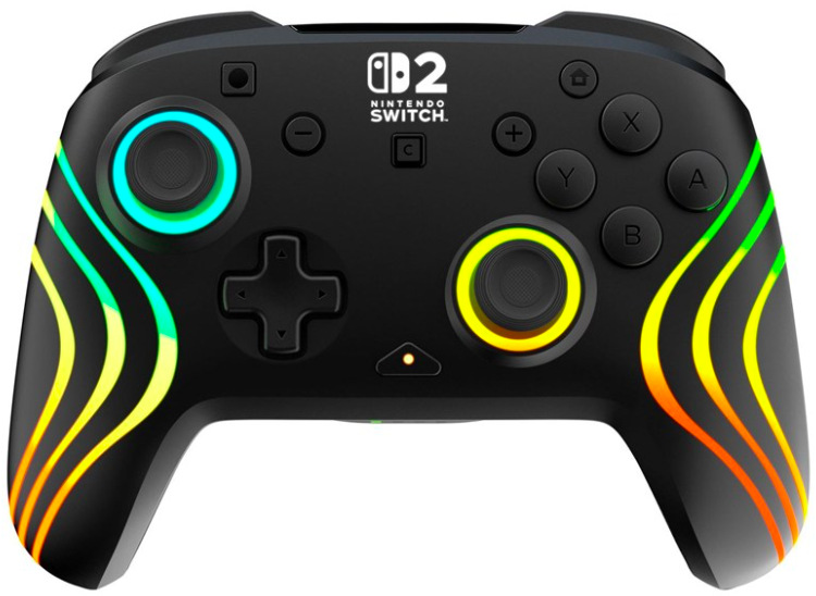Gamepad Turtle Beach Afterglow Wave pre Nintendo Switch 2 v čiernom prevedení