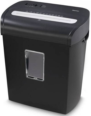 Skartovač Hama Premium M8, skartovačka, micro rez, 8 listov, stupeň utajenia P-4