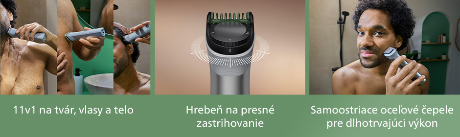 Zastrihávač multifunkčný Philips Series 5000 MG5941/15 sivý Zastrihávač multifunkčný Philips MG5941/15 Series 5000 banner