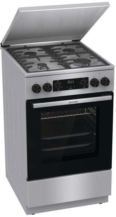 Kombinovaný sporák Gorenje G600 MEKS5141XM nerez