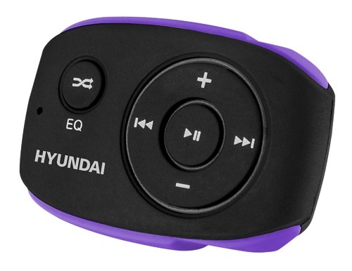 MP3 prehrávač Hyundai MP 312 GB8 BP čierny/fialový