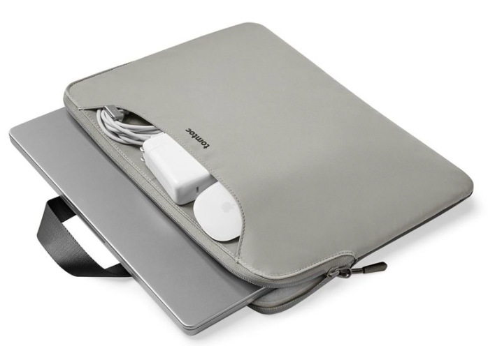 Brašna na notebook tomtoc Light-A21 Dual-color Slim Handbag 13,5" sivá Taška na notebook tomtoc Light-A21 Dual-color Slim Handbag 13,5" - šedá