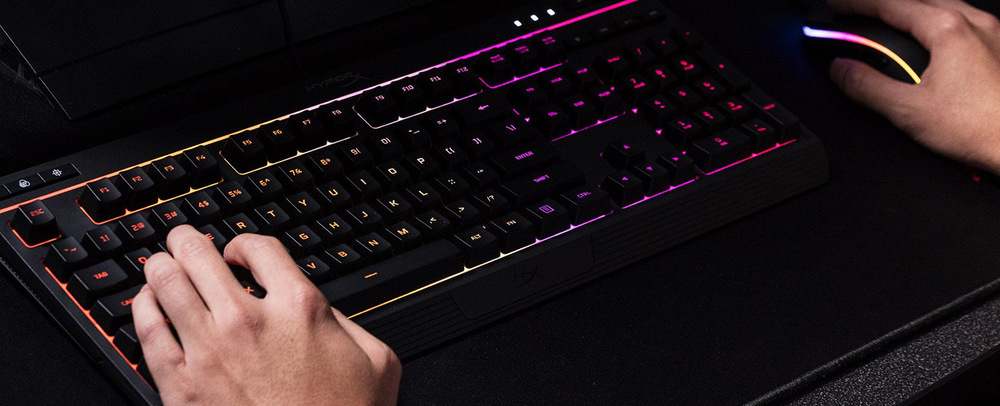 Klávesnica HyperX Alloy Core RGB, US čierna Klávesnica HyperX Alloy Core RGB, US čierna