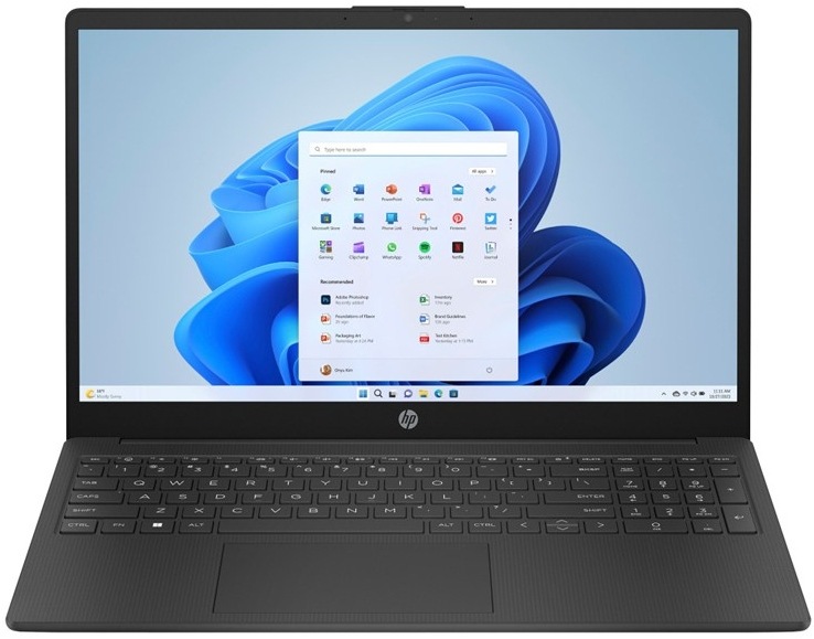 Notebook HP 15-fd0681nc, čierna farba