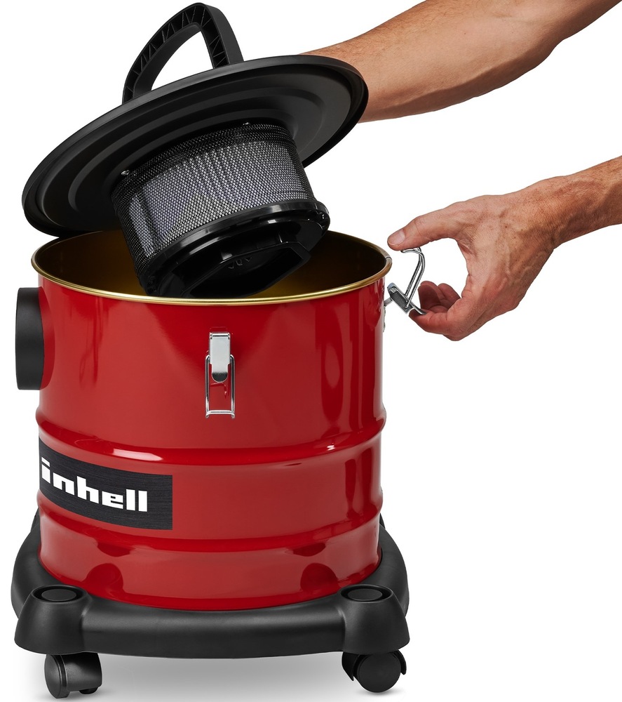 Vysávač na popol Einhell Classic TC-AV 2032 DW nerez/hliník