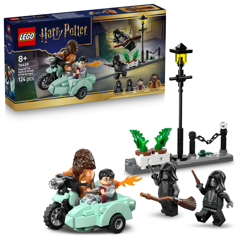 Stavebnice LEGO® Harry Potter™ 76459 Hagrid™ a Harryho útek zo Zobí ulice