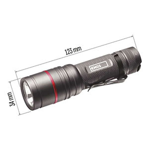 Lampáš EMOS Ultibright 70, P3170, 340lm, 3xAAA sivá