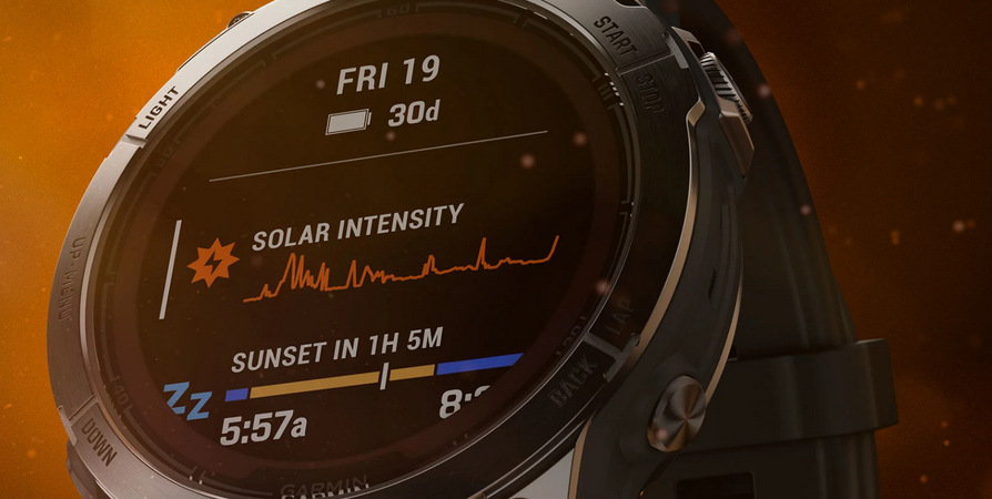 Inteligentné hodinky Garmin fenix 7X Pro Sapphire Solar - Titan Carbon Grey / Black Silicone Band