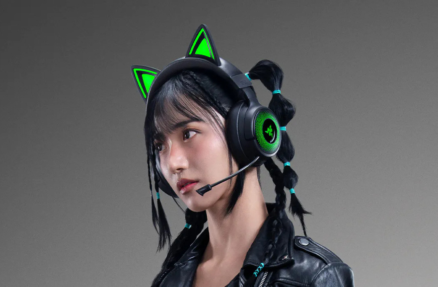 Headset Razer Kraken Kitty V3 Pro biely Headset Razer Kraken Kitty V3 Pro biely
