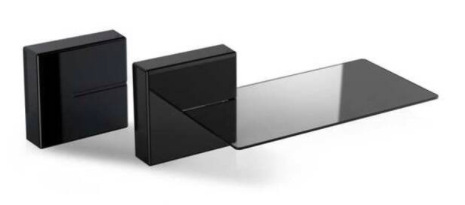 Police Meliconi Ghost Cube Shelf čierna