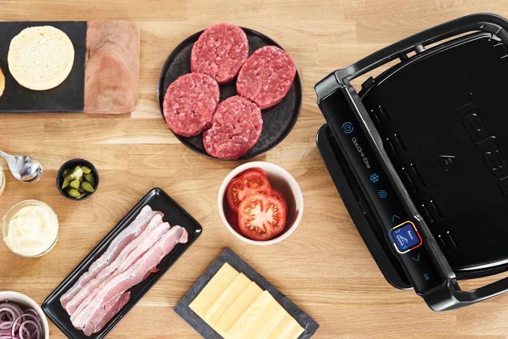Gril Tefal GC750830 OptiGrill Elite čierny Tefal GC750830 OptiGrill Elite