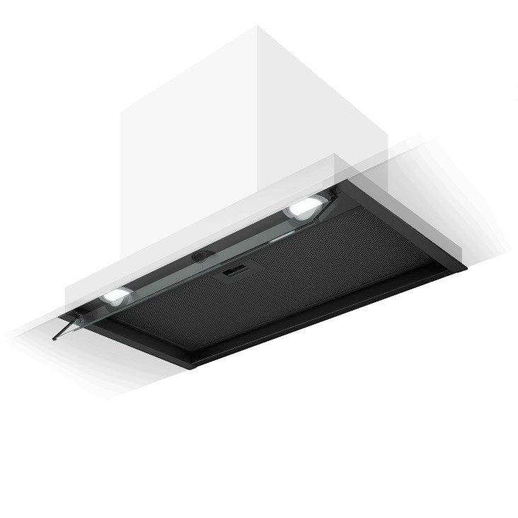 Odsávač pár Elica BOX IN LX/BL MAT/A/120 čierny