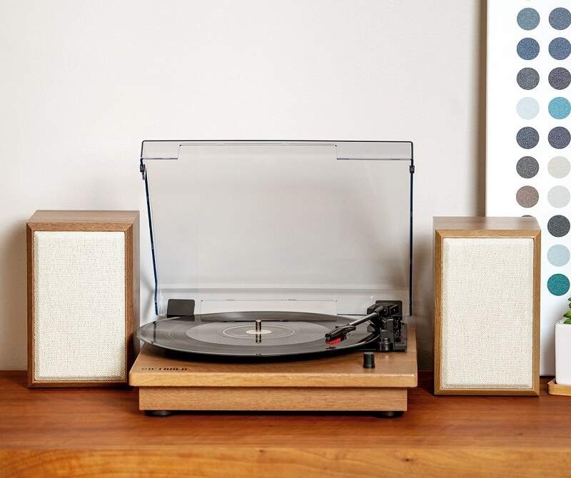 Gramofón Victrola VM-135 hnedý