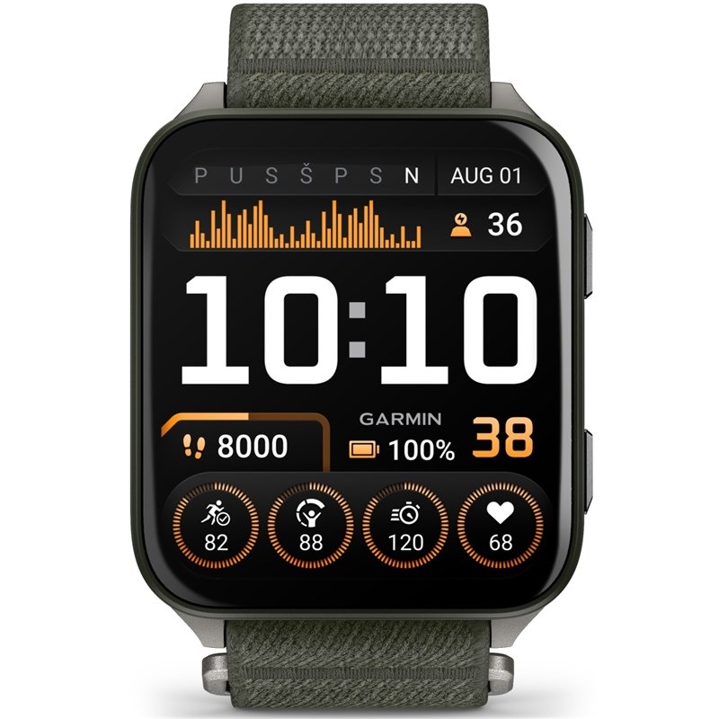 Inteligentné hodinky Garmin Venu X1 zelené