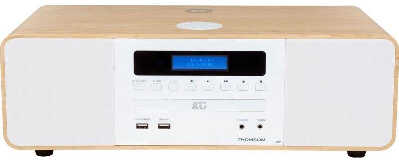 Mikro HiFi systém Thomson MIC201IDABBT biely/hnedý