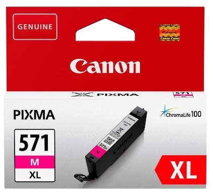 Cartridge Canon CLI-571XL M, 645 strán purpurová farba