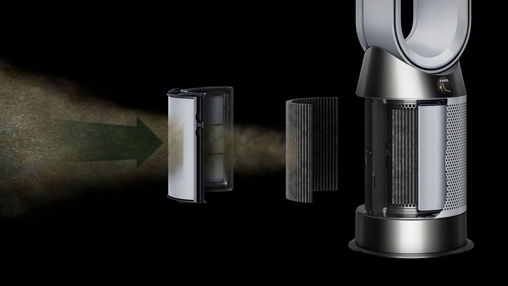 Čistička vzduchu Dyson Purifier Hot+Cool HP1 HP11 strieborná Čistička vzduchu Dyson Purifier Hot+Cool HP1 HP11 strieborná