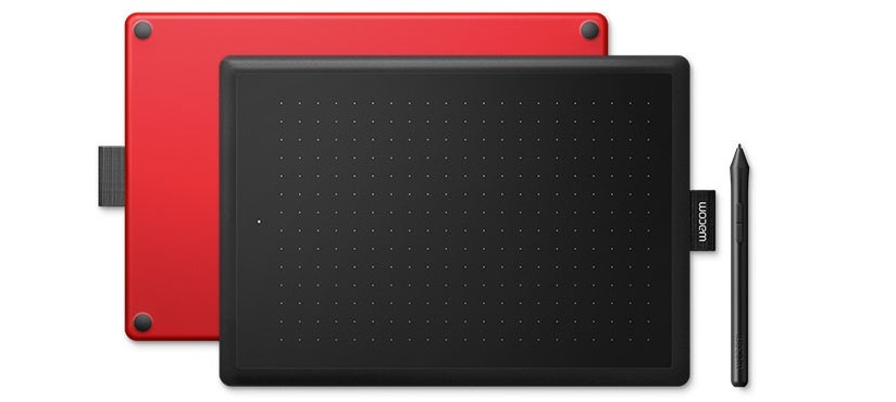 Grafický tablet Wacom One By Medium čierny/červený