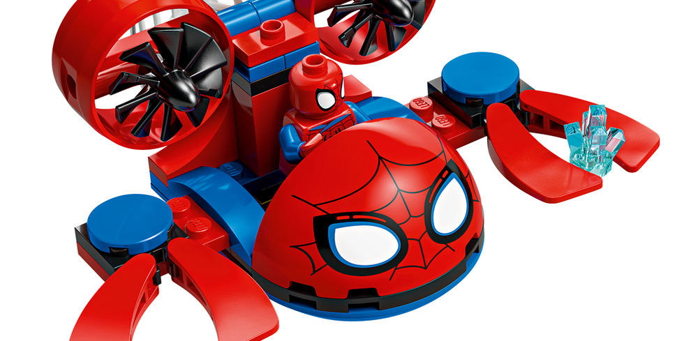 Stavebnica LEGO® Marvel Spidey a jeho fantastickí priatelia 11207 Spidey: Podmorské vozidlá 154 dielikov, začiatočnícka kocka, obrázkový návod a aplikácia LEGO Builder uľahčujú stavanie aj začínajúcim deťom.