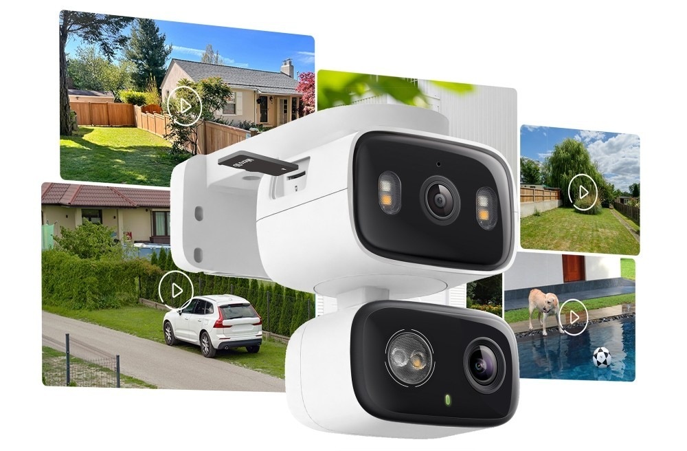 IP kamera TP-Link Tapo TC34 2K Dual-lens biela IP kamera TP-Link Tapo TC34 2K Dual-lens automaticky rozpozná aktivitu, osoby, zvieratá v sledovanej oblasti