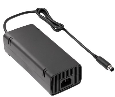 Sieťový adaptér Akyga pre Xbox 360E + Kábel IEC C13 1.2 m
