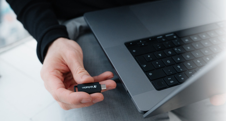 USB flashdisk Verbatim Store 'n' Go 128 GB USB-C 3.2 čierny