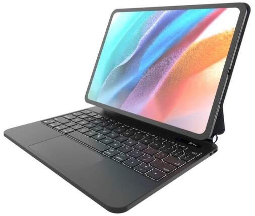 Puzdro s klávesnicou na tablet FIXED Typee na Apple iPad Pro 11" (2018-2022)/iPad Air (2020-2025), EN čierne