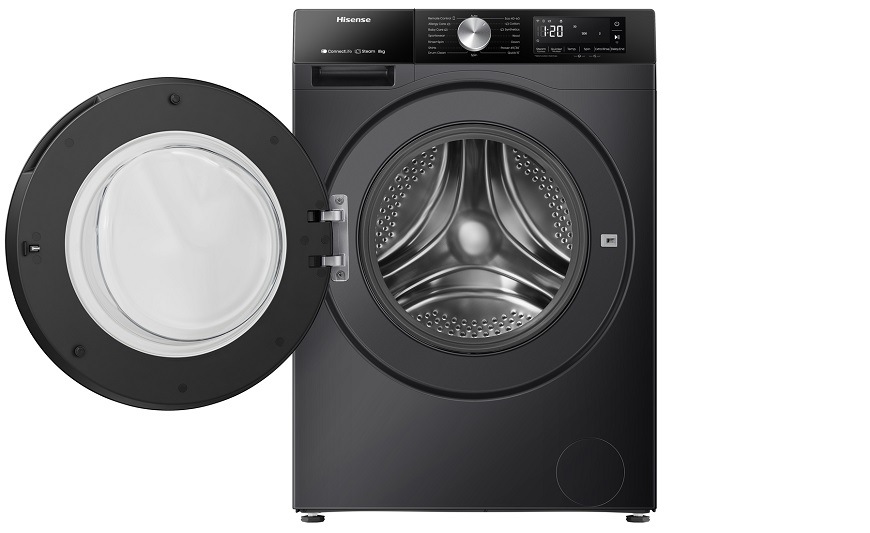 Práčka Hisense WF3S8043BB3, čierna