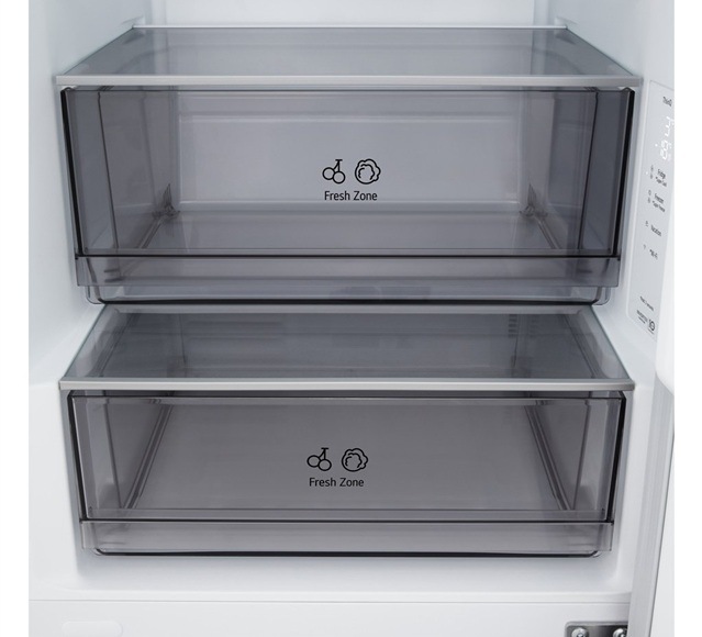 Chladnička s mrazničkou LG GBBSJ20DPY strieborná