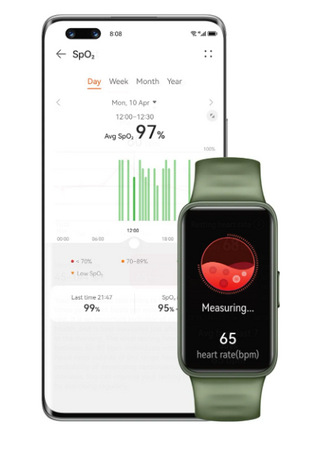 Fitness náramok Huawei Band 8 ružový