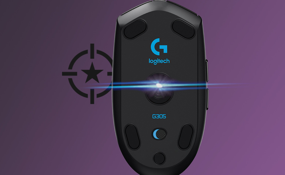 Myš Logitech G305 Lightspeed Wireless biela Myš Logitech G305 Lightspeed Wireless biela