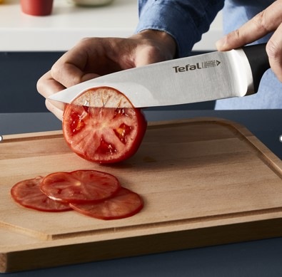 Sada kuchynských nožov Tefal Ice Force K232S714, 8 ks nerez/drevená