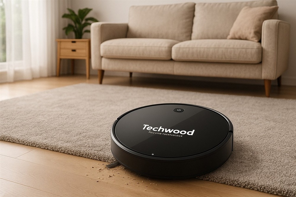 Robotický vysávač Techwood TAR2036 čierny