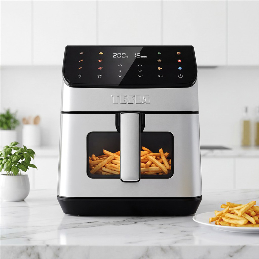 Fritéza horkovzdušná Tesla AirCook DualHeat QD65 XXL