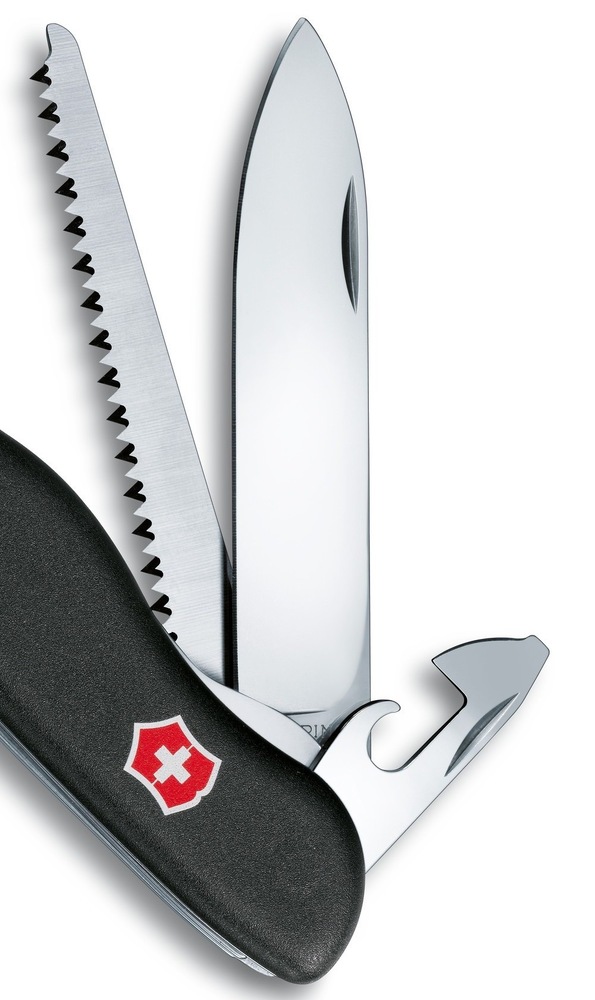Nôž vreckový Victorinox Forester 0.8363.3 111mm Nôž vreckový Victorinox Forester disponuje krúžkom pre ľahké zavesenie na kľúče či šnúrku