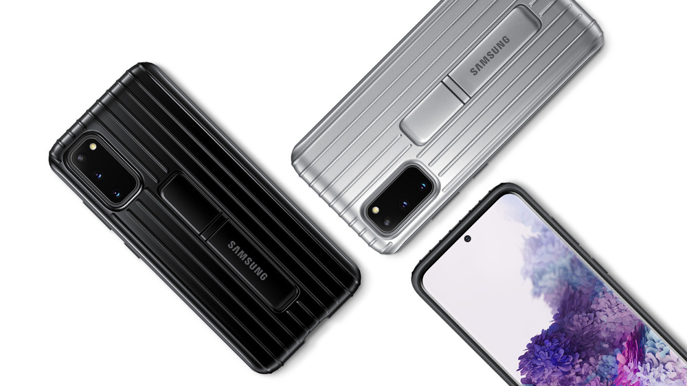 Kryt na mobil Samsung Standing Cover na Galaxy S20 čierny Kryt na mobil Samsung Standing Cover na Galaxy S20 čierny