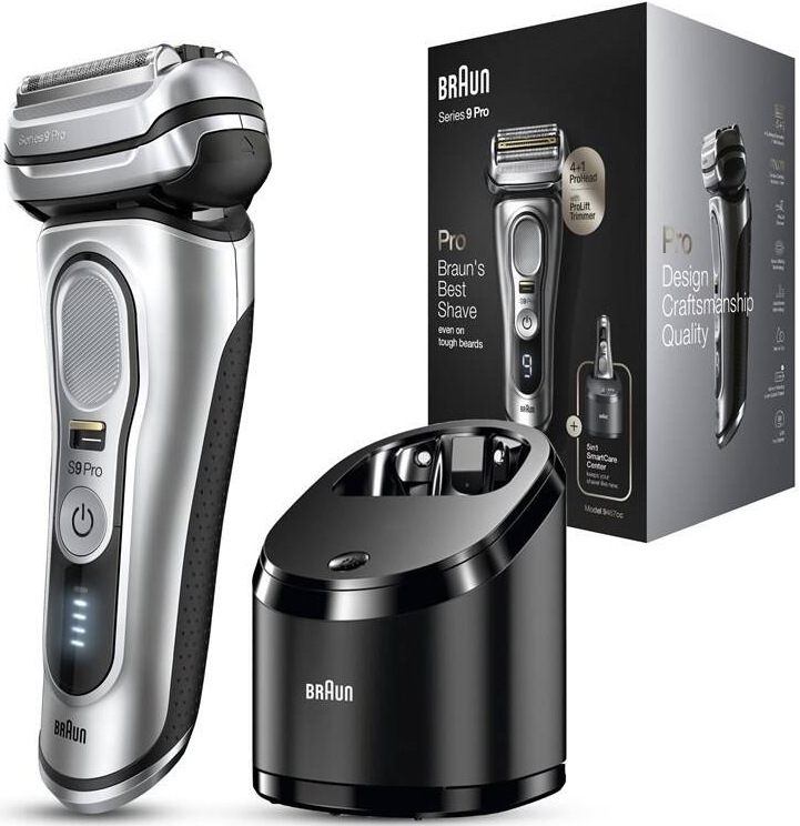 Braun Series 9 PRO 9467cc, stříbrná