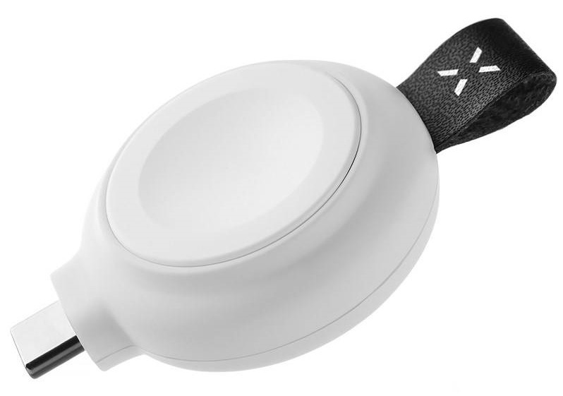 Nabíjačka FIXED Orb pre Apple Watch s podporou rýchlonabíjania, MFi certifikácia biela