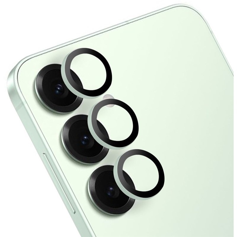 Ochranné sklo šošovky fotoaparátu Obal:Me Lens Protector na Samsung Galaxy S25 zelené