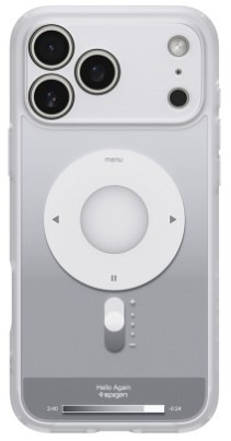 Kryt na mobil Spigen Ultra Hybrid MagSafe na Apple iPhone 17 Pro Max strieborný Kryt na mobil Spigen Ultra Hybrid MagSafe na Apple iPhone 17 Pro Max v striebornej farbe