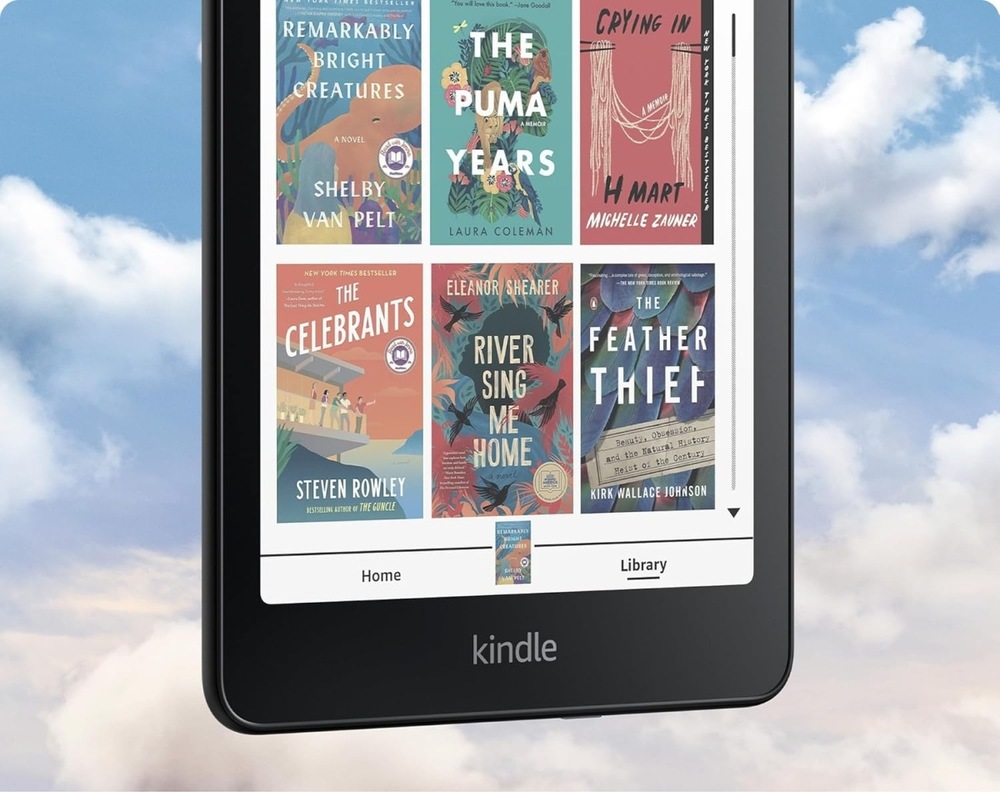 Čítačka Amazon Kindle je ľahká a ľahko sa prenáša