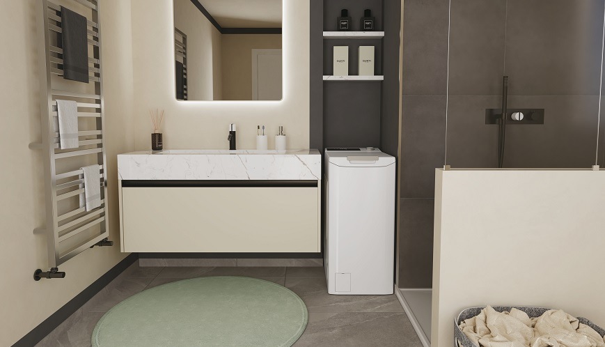 Práčka Candy TCA266TM5-S biela