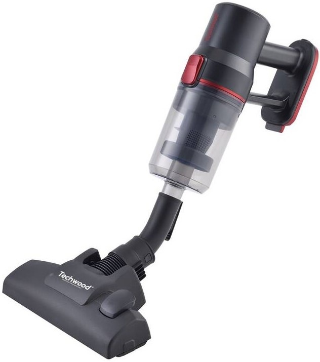 Tyčový vysávač Techwood TAS665 červený