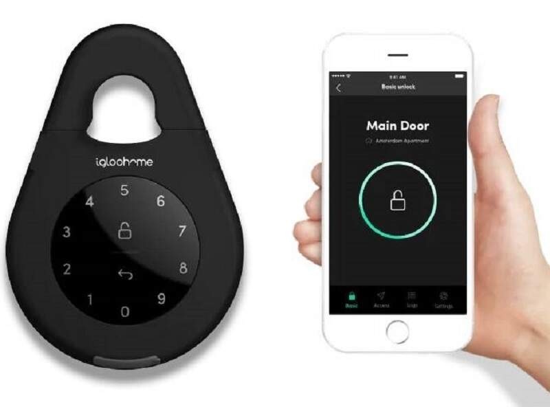 Bezpečnostná schránka Igloohome Smart Keybox 3 - schránka s chytrým zámkom čierny