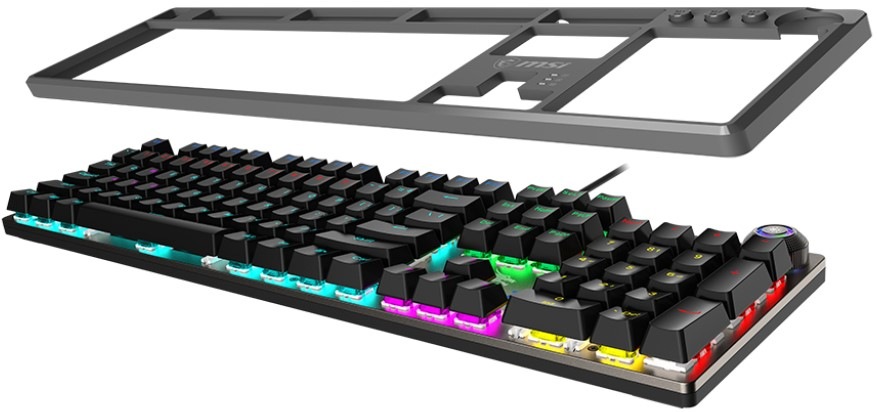 Klávesnica MSI FORGE GK310 čierna Klávesnica MSI FORGE GK310 čierna