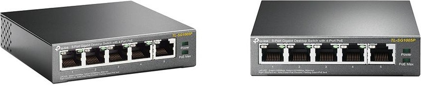 Switch TP-Link TL-SG1005P čierny TP-Link TL-SG1005P