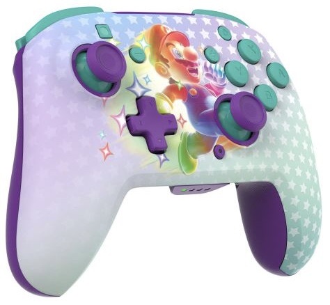 Gamepad Turtle Beach Rematch Wireless Invincible Mario - Nintendo Switch 2 biely
