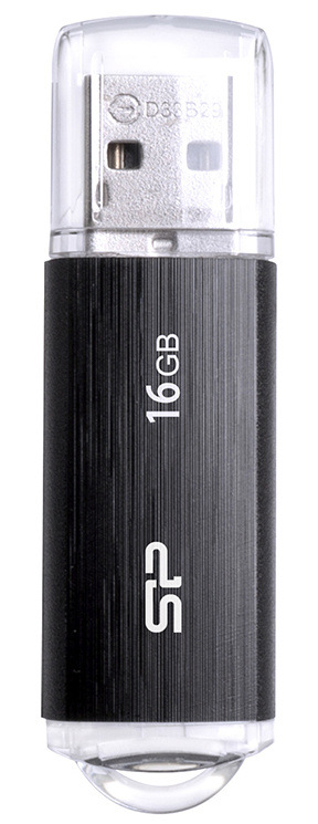 USB flashdisk Silicon Power Ultima U02 16 GB čierny