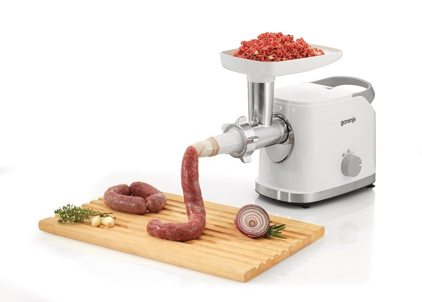 Mlynček na mäso Gorenje MG1802SJW, biela, Funkcia spätného chodu